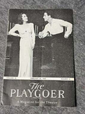The Playgoer Magazine for the Theatre February 22 1942 Volume 16 Number 21